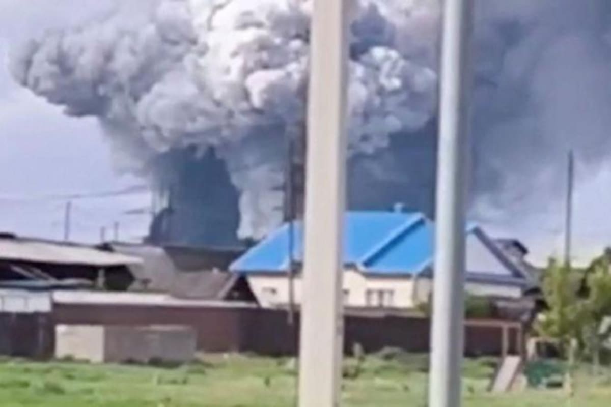 El gobernador de Irkutsk publicó un video que muestra las consecuencias del ataque con drones