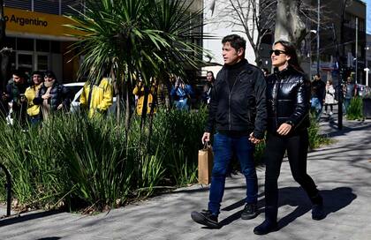 El gobernador de la provincia de Buenos Aires, Axel Kicillof, y su esposa, Soledad Quereilhac