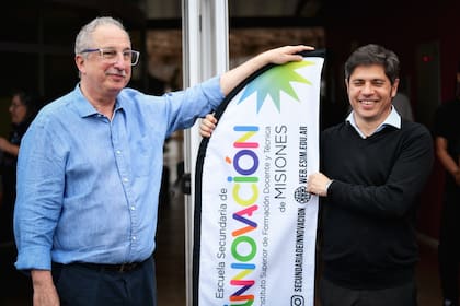 El gobernador de la provincia de Buenos Aires' Axel Kicillof en Misiones