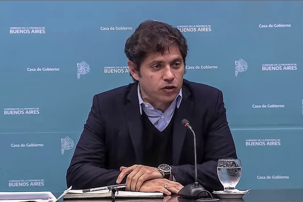 El gobernador de la Provincia de Buenos Aires, Axel Kicillof, presenta el Programa Buenos Aires CREA