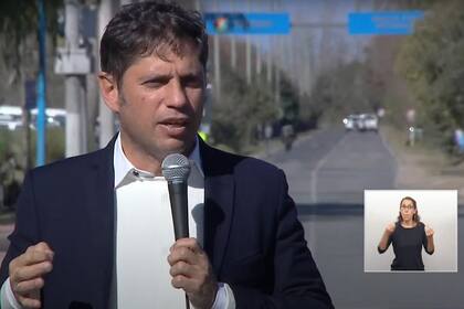 El gobernador de la provincia de Buenos Aires, Axel Kicillof
