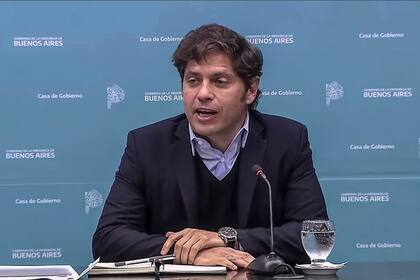 El gobernador de la Provincia de Buenos Aires, Axel Kicillof