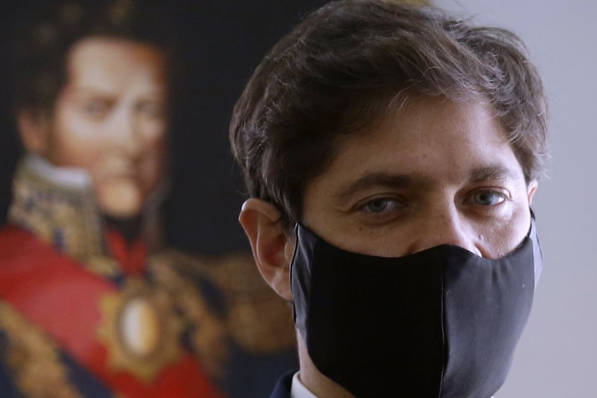 El gobernador de la provincia de Buenos Aires, Axel Kicillof