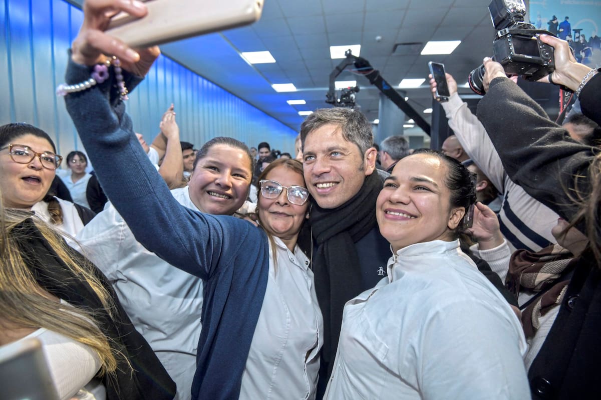 El gobernador de la provincia de Buenos Aires, Axel Kicillof