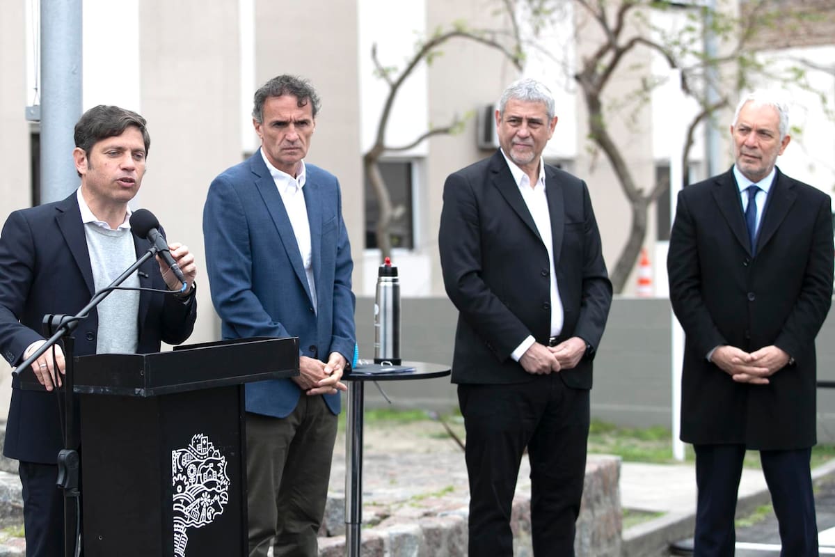 El gobernador de la provincia de Buenos Aires, Axel Kicillof, inauguró las obras de remodelación y ampliación del Anexo Mitre del edificio 'Baltazar Garzón', donde funciona el Departamento Judicial Avellaneda