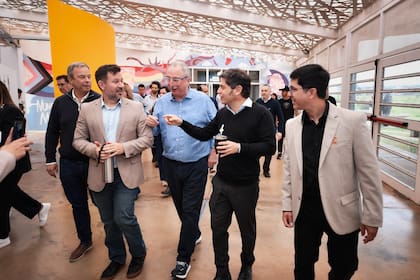 El gobernador de la provincia de Buenos Aires' Axel Kicillof en Misiones