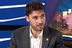 El gobernador de la provincia de Chubut, Ignacio "Nacho" Torres, durante su paso por LN+