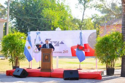 El gobernador de La Rioja, Ricardo Quintela