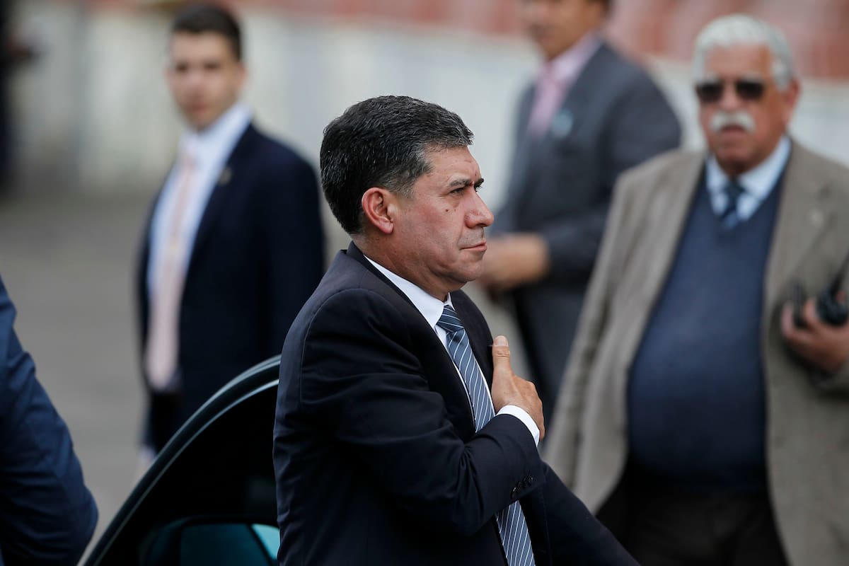 El gobernador de La Rioja, Sergio Casas, en 2018