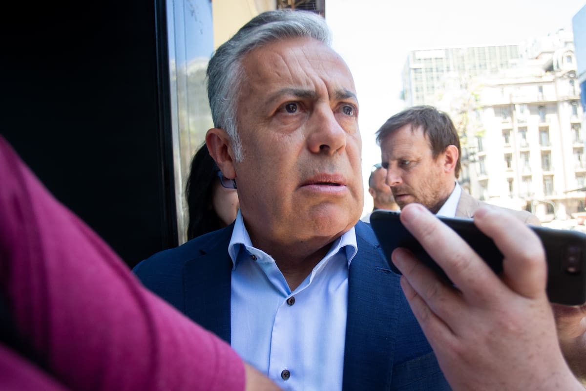 El gobernador de Mendoza, Alfredo Cornejo