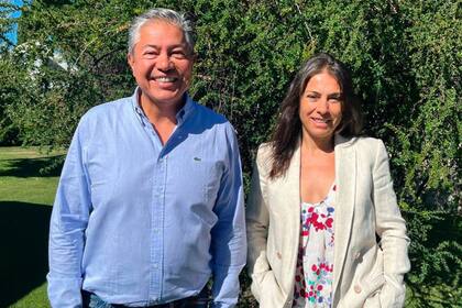 El gobernador de Neuquén, Rolando Figueroa, y la senadora Lucila Crexell