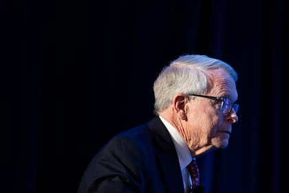 El gobernador de Ohio, Mike DeWine, en Washington.