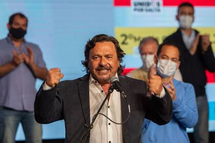 El gobernador de Salta, Gustavo Sáenz, se postula en las elecciones 2023 y es el favorito para conseguir su reelección