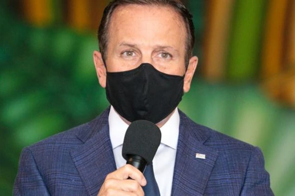 El gobernador de San Pablo Joao Doria