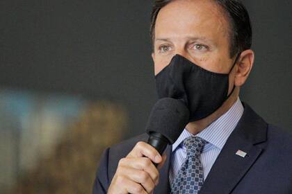 El gobernador de San Pablo Joao Doria