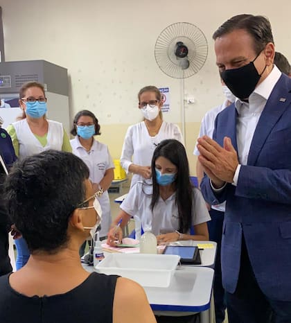 El gobernador de San Pablo, João Doria