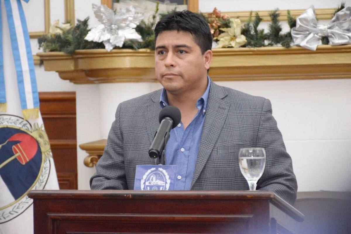 El gobernador de Santa Cruz, Claudio Vidal