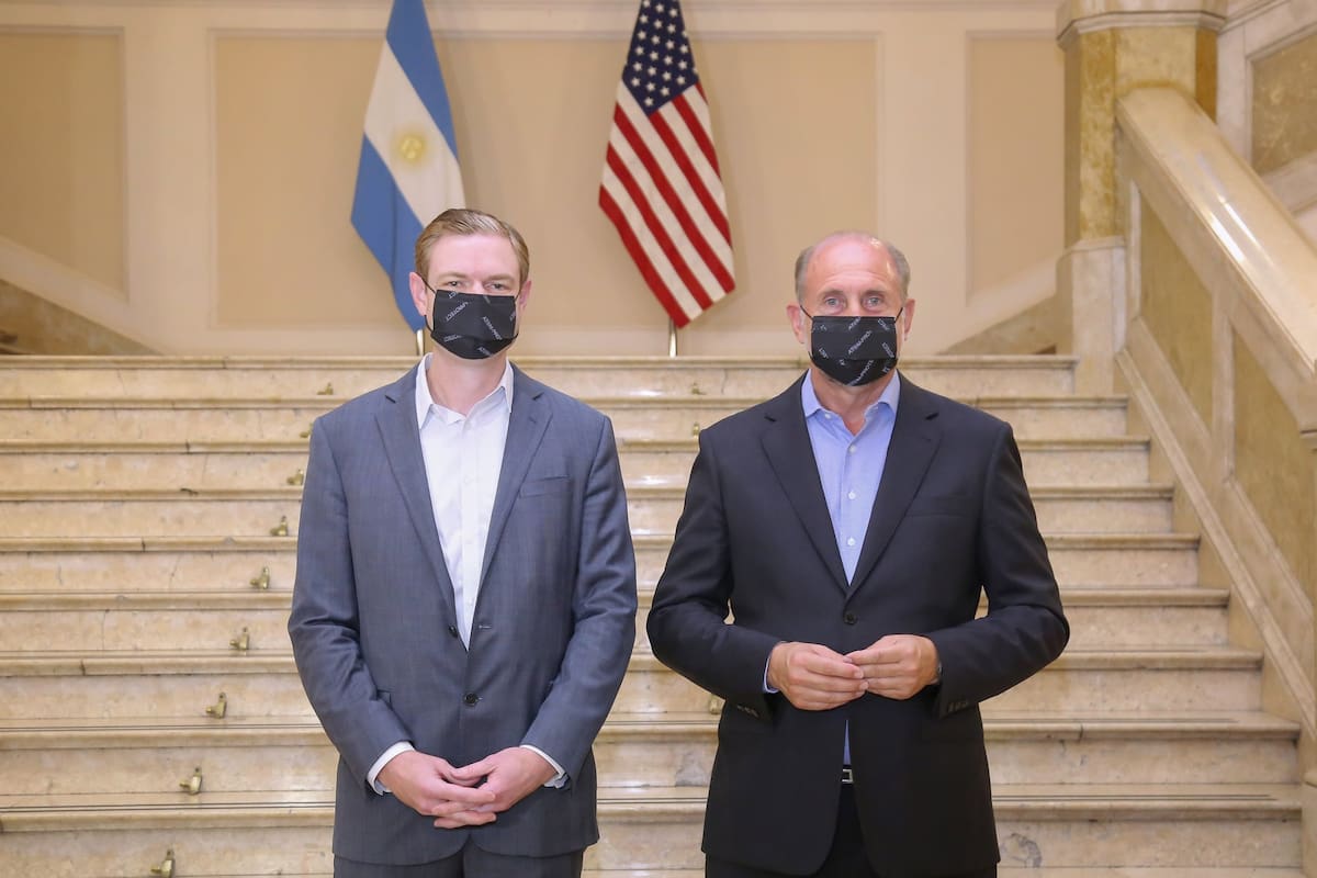 El gobernador de Santa Fe anunció el apoyo de la Embajada de los Estados Unidos para la lucha contra el crimen organizado