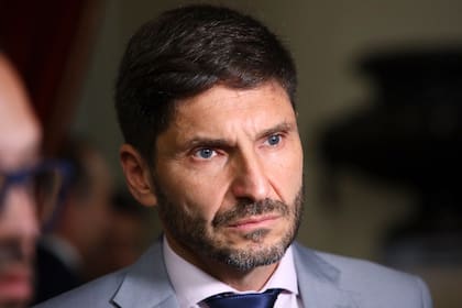 El gobernador de Santa Fe, Maximiliano Pullaro