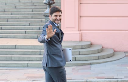 El gobernador de Santa Fe, Maximiliano Pullaro