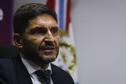 El gobernador de Santa Fe, Maximiliano Pullaro