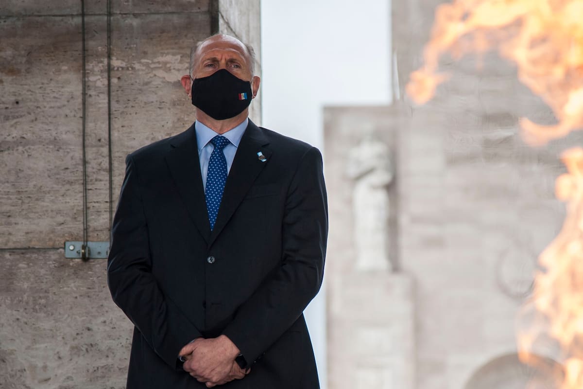 El gobernador de Santa Fe, Omar Perotti