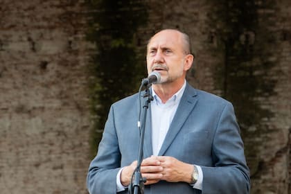 El gobernador de Santa Fe, Omar Perotti.