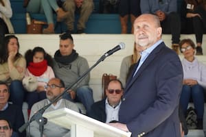 El gobernador de Santa Fe, Omar Perotti