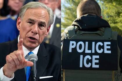 El gobernador de Texas, Greg Abbott, se posicionó en contra del ataque de manifestantes contra el ICE