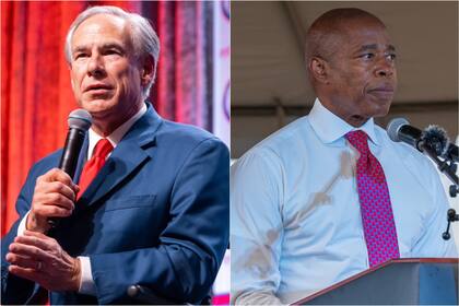 El gobernador de Texas y el alcalde de Nueva York se enfrentan por el tema migratorio