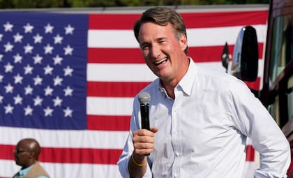 El gobernador de Virginia, Glenn Youngkin, no puede presentarse para la reelección en 2025 (AP Foto/Steve Helber, File)