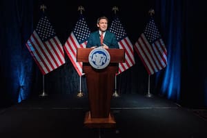 El gobernador DeSantis ha llamado la atención dentro y fuera de EE.UU. por la agenda conservadora que impulsó en Florida