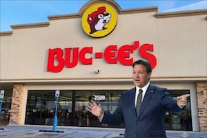 DeSantis sorprendió al pedirle a Buc-ee’s que abra una sucursal en un punto clave de Florida
