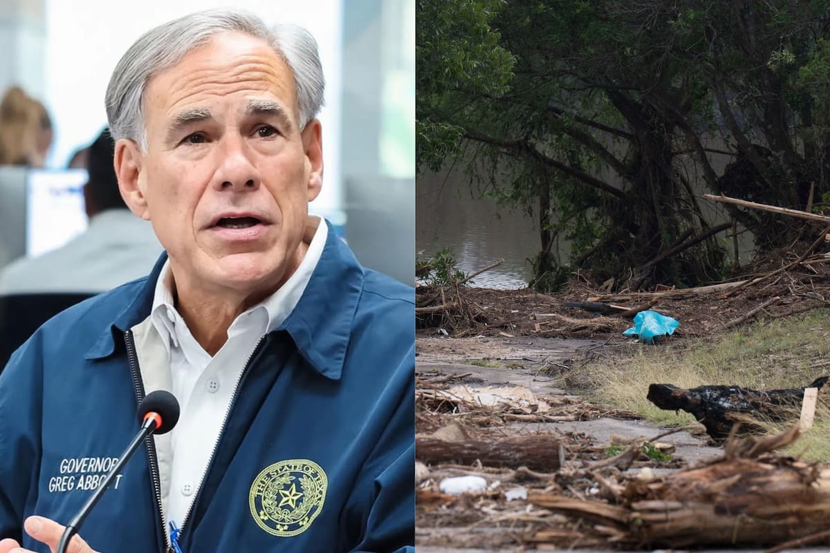El gobernador destacó la fortaleza y fe de los tejanos en medio de las inundaciones