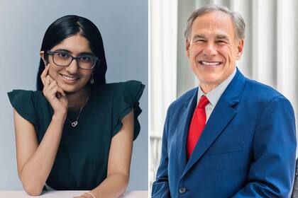 El gobernador felicitó a Tejasvi Manoj por ser elegida como Kid of the year de la revista TIME