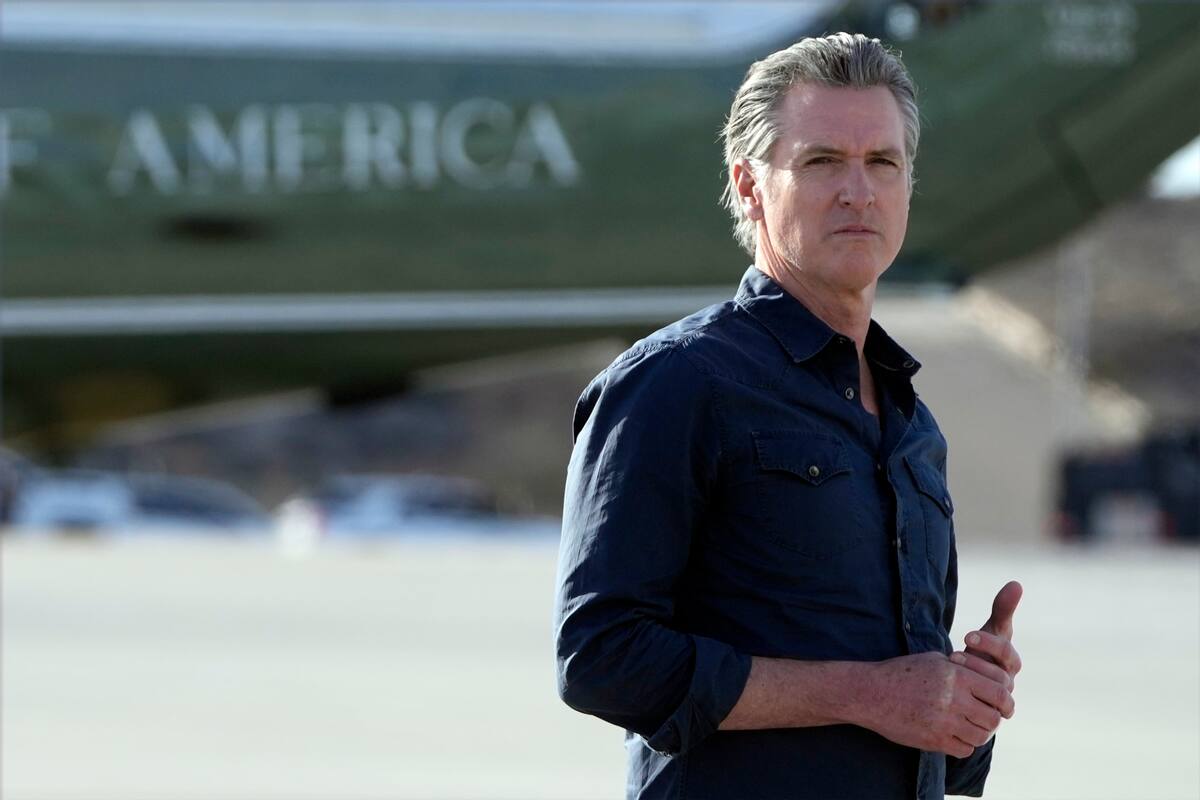 El gobernador Gavin Newsom cumple su segundo mandato en California y no podrá presentarse a las próximas elecciones estatales
