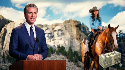 El gobernador Gavin Newsom se indigna al conocer cuánto se gastó en la escaldalosa campaña publicitaria que provocó la destitución de Kristi Noem