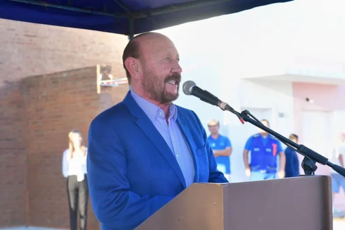El gobernador Gildo Insfrán