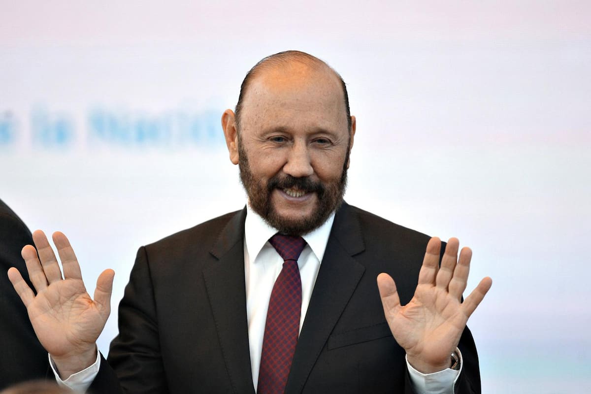 El gobernador Gildo Insfrán