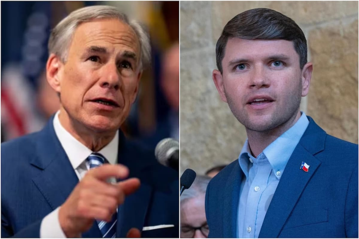 El gobernador Greg Abbott critica el historial legislativo de James Talarico en relación con la seguridad pública y la inmigración