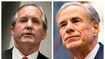 El gobernador Greg Abbott criticó al fiscal Ken Paxton por sus tácticas legales contra el fondo legal del condado de Harris para inmigrantes