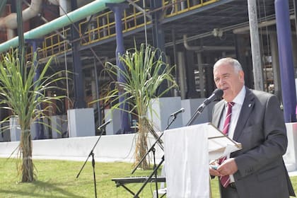 El gobernador interino de Tucumán, Osvaldo Jaldo.