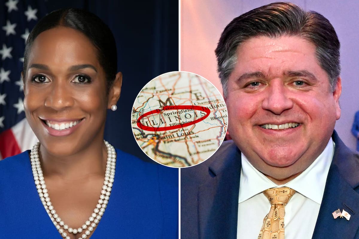 El gobernador JB Pritzker respaldará a Stratton para el Senado: la eligió como compañera de fórmula en 2019 y encabezó eventos para su organización política Level Up.