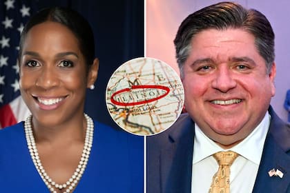 El gobernador JB Pritzker respaldará a Stratton para el Senado: la eligió como compañera de fórmula en 2019 y encabezó eventos para su organización política Level Up.