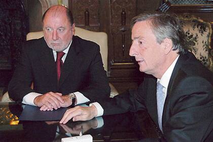 El gobernador Jorge Busti y el presidente Néstor Kirchner analizaron el conflicto con Uruguay