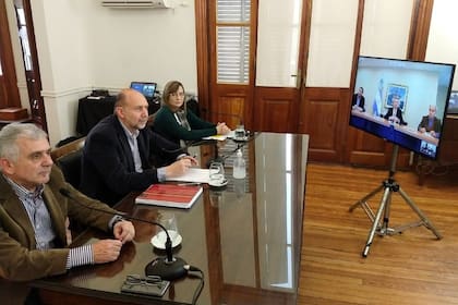 El gobernador Omar Perotti detalló al presidente Alberto Fernández, durante un encuentro virtual de 90 minutos, el plan del fideicomiso para administrar Vicentin