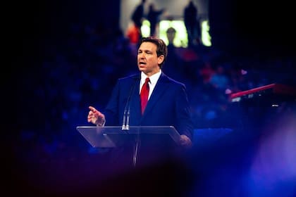 El gobernador republicano de Florida, Ron DeSantis