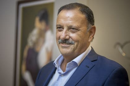 El gobernador Ricardo Quintela.