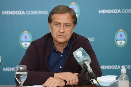 El gobernador de Mendoza Rodolfo Suarez