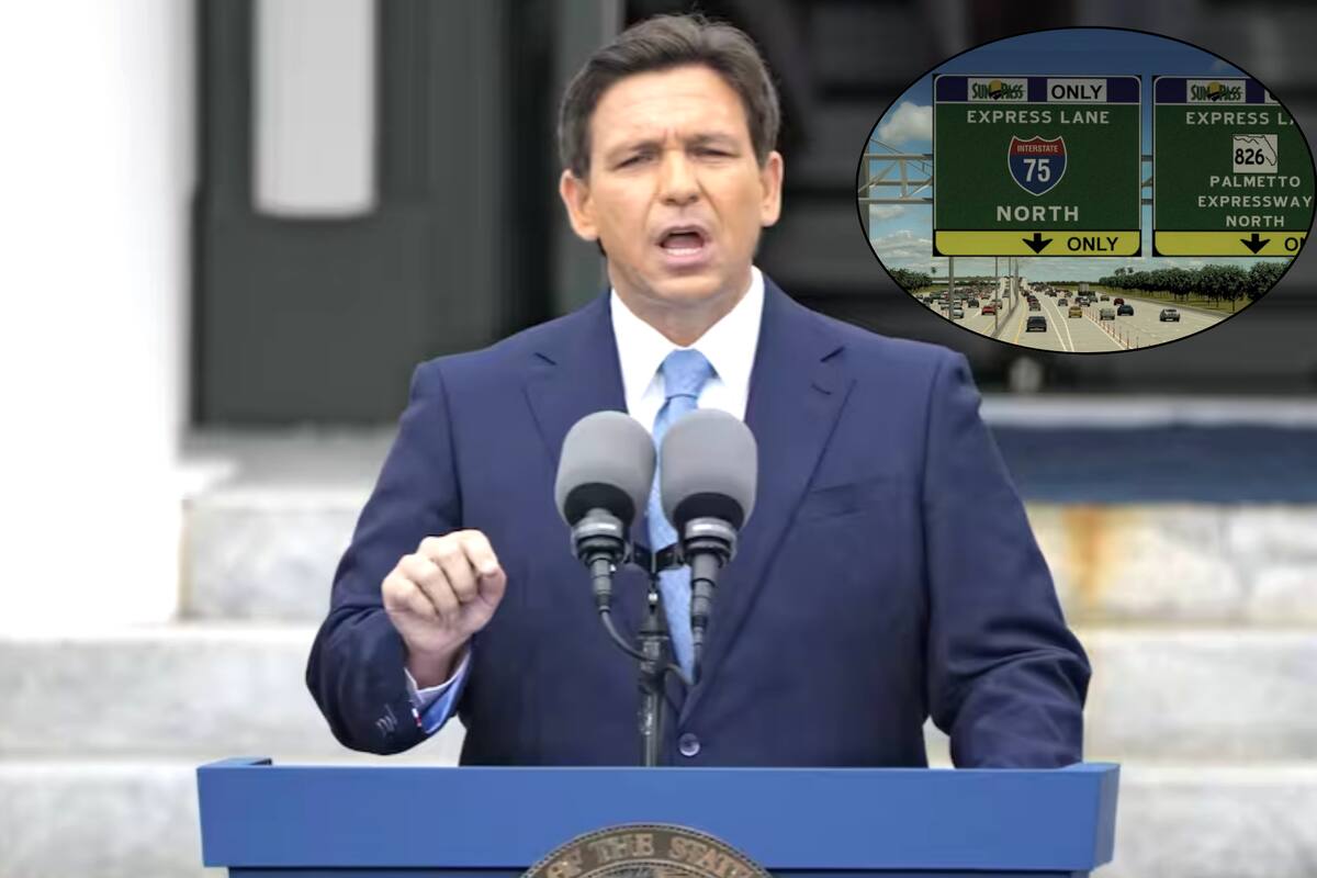 El gobernador Ron DeSantis anunció el inicio de las obras de ampliación de la I-75 en Ocala como parte de la iniciativa Moving Florida Forward